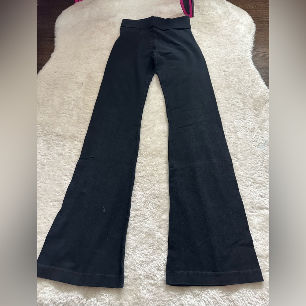 Hard Tail Black Flared Leggings vintage 90s